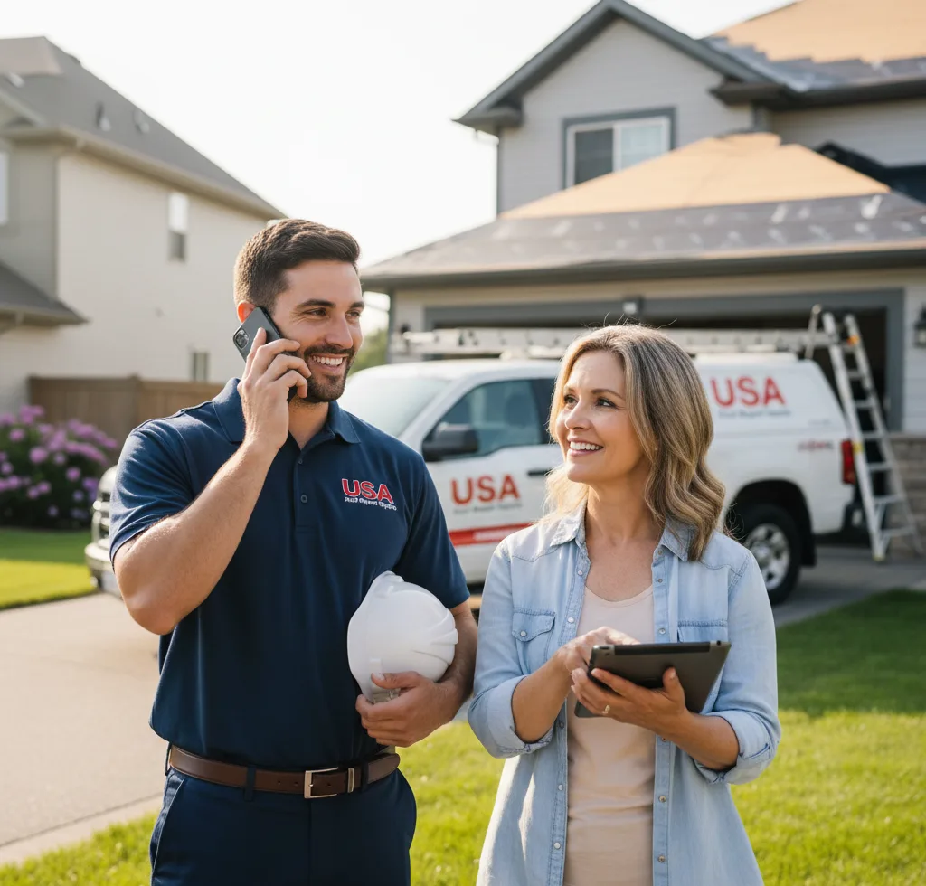 USA Roof Repair Experts customer support in Kingsville